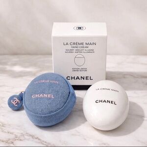 CHANEL La Creme Main Limited Edition w/ Denim Pouch